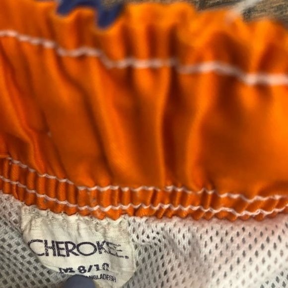 Floral Swim Trunks - Cherokee - Boy's Size 8/10 - Picture 4 of 5